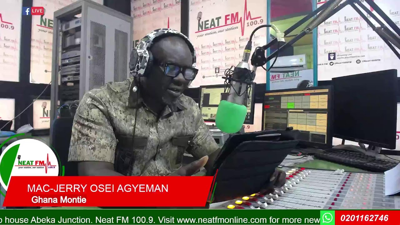 GHANA MONTIE WITH MAC JERRY OSEI AGYEMAN on NEAT 100.9 FM 23/04/2026