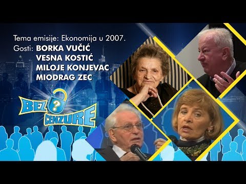 BEZ CENZURE - Borka Vučić, Vesna Kostić, Miloje Konjevac i Miodrag Zec