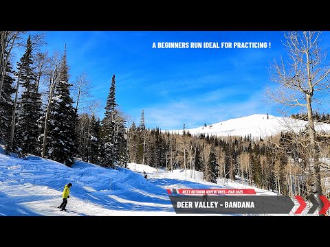Cruising the Bandana Ski Trail at Deer Valley | Family-Friendly Groomer in Utah’s Top Ski Resort