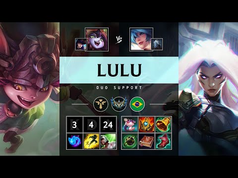 Lulu Support vs Sona - BR Challenger Patch 14.24