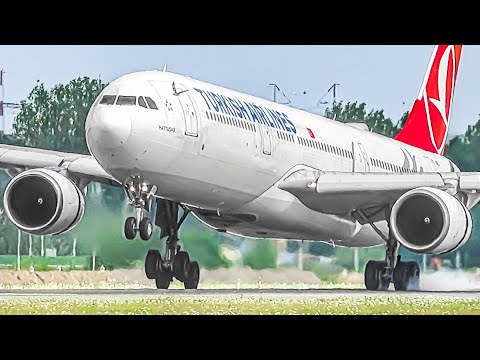200 PLANES in 3 HOURS ! Amsterdam Airport Plane Spotting 🇳🇱 Aircraft Identification Landing/Takeoff