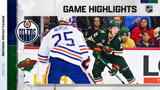 Oilers @ Wild 12/12 | NHL Highlights 2022