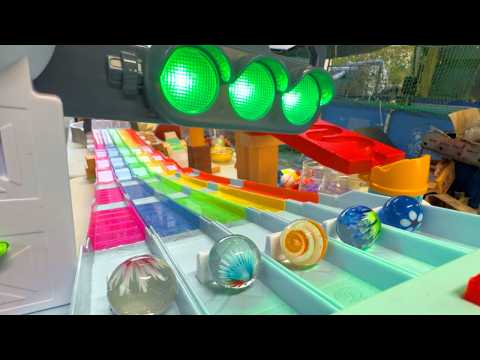 100 Marble Run ☆ Super Mario Kart Space