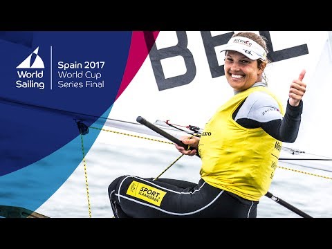 Full Laser Radial Medal Race from the World Cup Series Final in Santander 2017