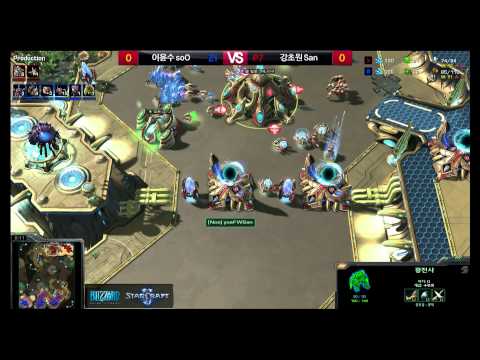 [Starcraft2 Starleague 2015 S1] Qualifier soO vs San 1set - EsportsTV