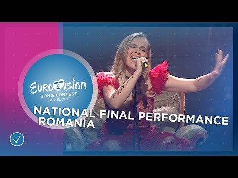 Ester Peony - On A Sunday - Romania 🇷🇴- National Final Performance - Eurovision 2019