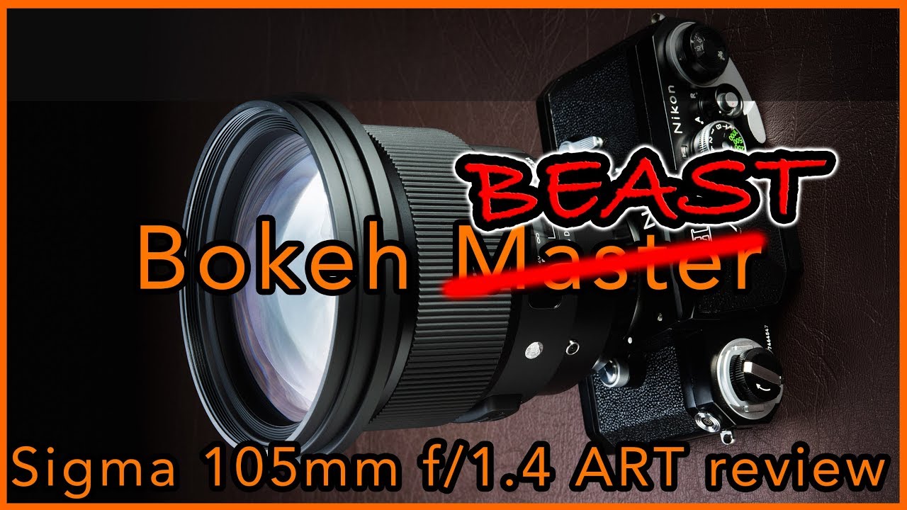 Объектив Sigma 105mm f/1.4 DG HSM Art Nikon F