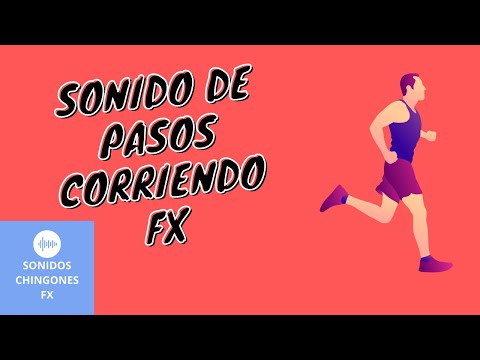 Pasos Corriendo (4 Versiones) 🔊- Efecto de Sonido