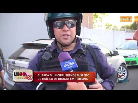 LINHA DE FOGO (26 12) GUARDA MUNICIPAL PRENDE SUSPEITO DE TRíFICO DE DROGAS EM TERESINA