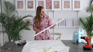 How to Make Roman Blinds (for beginners)!