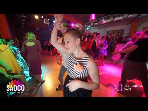 Anton Shcherbak and Irina Elokhova Salsa Dancing at Respublika Days XI, Saturday 01.05.2021