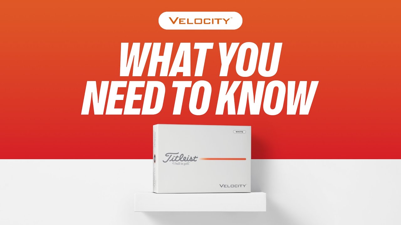 Titleist 2026 Velocity Golf Balls | White