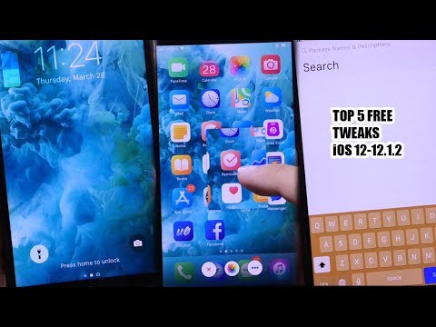 Top FREE 5 Cydia Tweaks On iOS 12-12.1.2 (Jailbreak Tweaks)