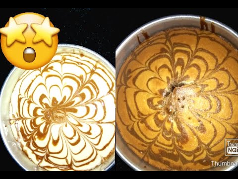 MARBLE CAKE \ ZEBRA CAKE FOR SNACKS