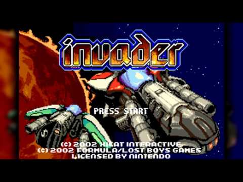 The Best of Retro VGM #805 - Invader (GBA) - Main Menu