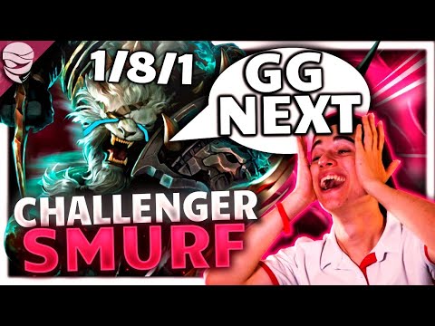 ¡TOP4 RENGAR de EUROPA es HUMILLADO con la TÉCNICA DE COUNTERJUNGLA SUPREMA! ¡No puede hacer NADA!