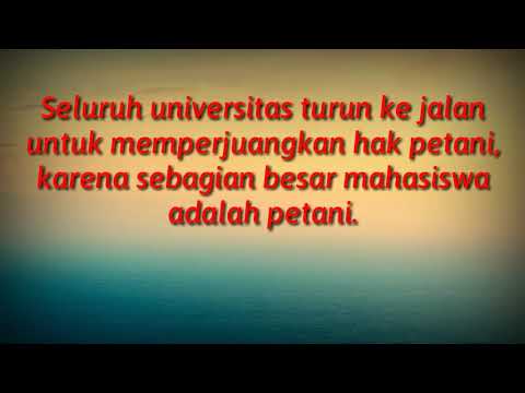 Perjuangan anak Petani kopra