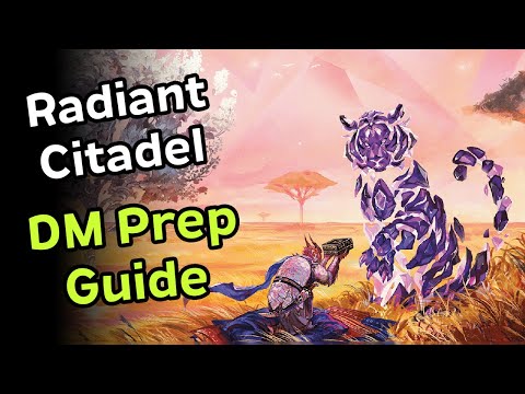 Journeys through the Radiant Citadel | DM Getting Started Guide