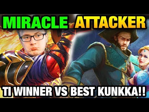 Miracle- [Ember Spirit] VS !Attacker- The Best Kunkka | Timado [Void] Saksa [SK] Dota 2