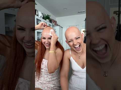 We just used the SAME makeup wipe on our BALD heads… 😅