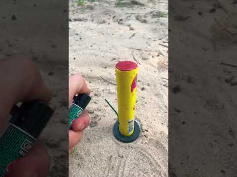 Single Day Parachute Firework #fireworks #pyro #memorialday2023 #shorts