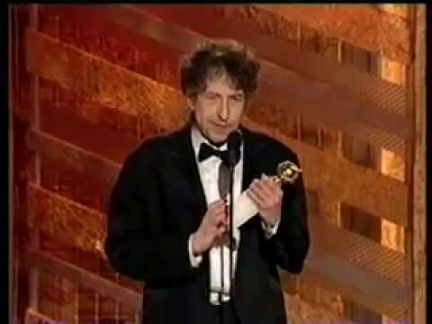 Bob Dylan - 2001 acceptance speech