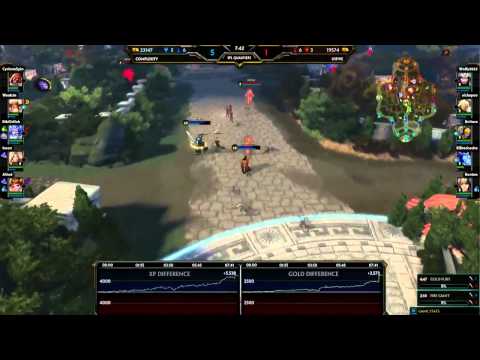 Smite NA SPL Qualifier 2015 - HiFive vs Complexity