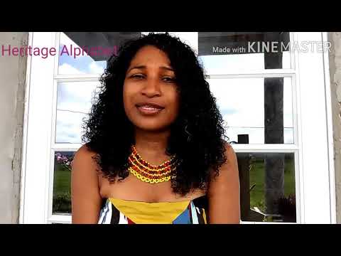 My Heritage Alphabet- Letter A (Asiki)