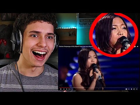 FIRST TIME !! Rapper Reacting to Charice Pempengco All By Myself (Cover Céline Dion)