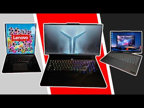 Lenovo Brought 3 Crazy Laptops to CES 2026