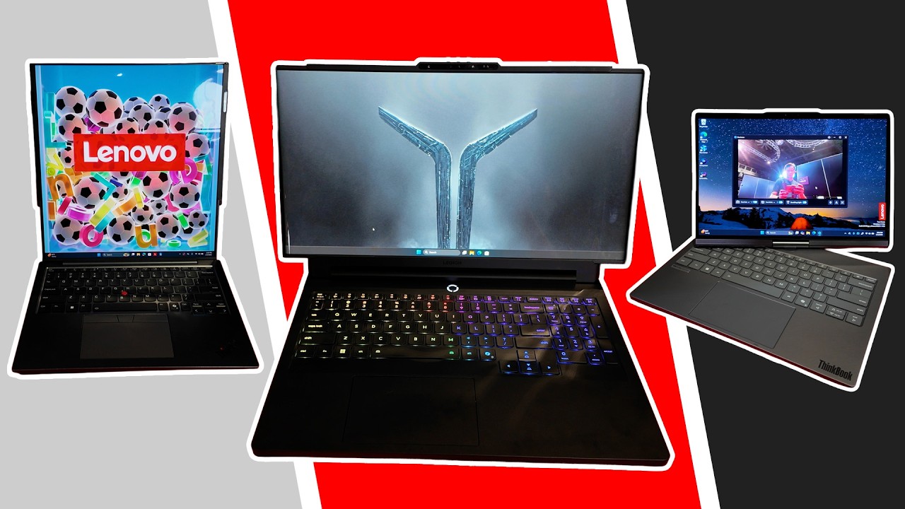 Lenovo Brought 3 Crazy Laptops to CES 2026