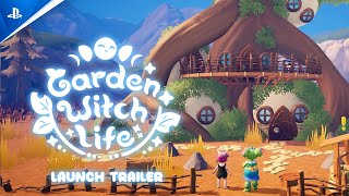 Garden Witch Life - Release Trailer | PS5 Games Trailer