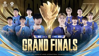 【KIC2025 Knockout Stage Day7 決勝戦】日本語実況解説watch party grand final【Honor of Kings/HoK/王者栄耀】