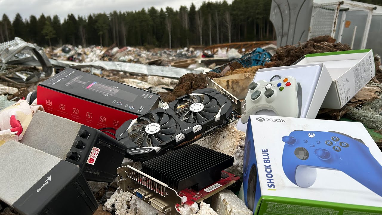 ВЫ НЕ ПОВЕРИТЕ! Всё это я нашёл на СВАЛКЕ и оно РАБОТАЕТ!