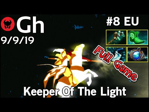Support Gh [Liquid] plays Keeper Of The Light!!! Dota 2 Full Game 7.20