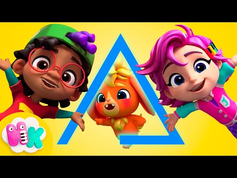 Formen lernen für Kleinkinder | Lieder für Kinder | HeyKids Kinderlieder TV