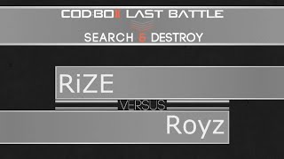 【BO2】自分が大会出てた時の一部シーン  CyAC  Last Battle S&D