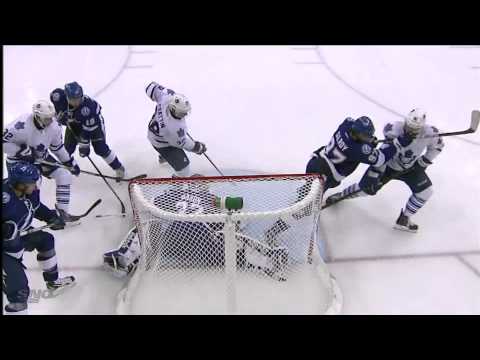 Leafs @ Lightning - Joey Crabb Scores - 111122