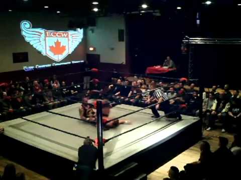 Nelson Creed vs. Kenny Lush - Canadian Championship (11/2/13) | ECCW Classics