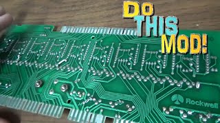 New Ground Mod I Didn't Know Was Necessary - 1979 Gottlieb Pinball Pool System 1 PCB Repair