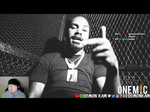 Demon Kam Reacts to LEAF WARD ONE MIC FREESTYLE