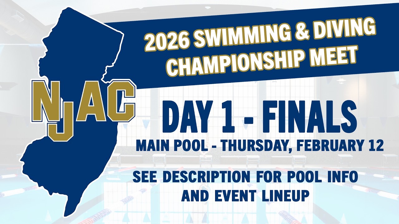 2026 NJAC Swimming & Diving Championship - Day 1 - Main Pool