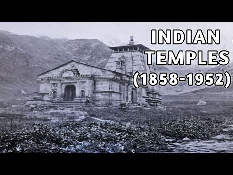 Indian temples a century ago| India temples |  temple old view