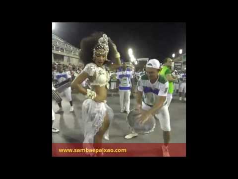 Ensaios Técnicos 2017: Thais Macedo e a Bateria Ritmo Folgado no ensaio da Cubango