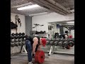 T-bar row 100kg 12 reps for 5 sets