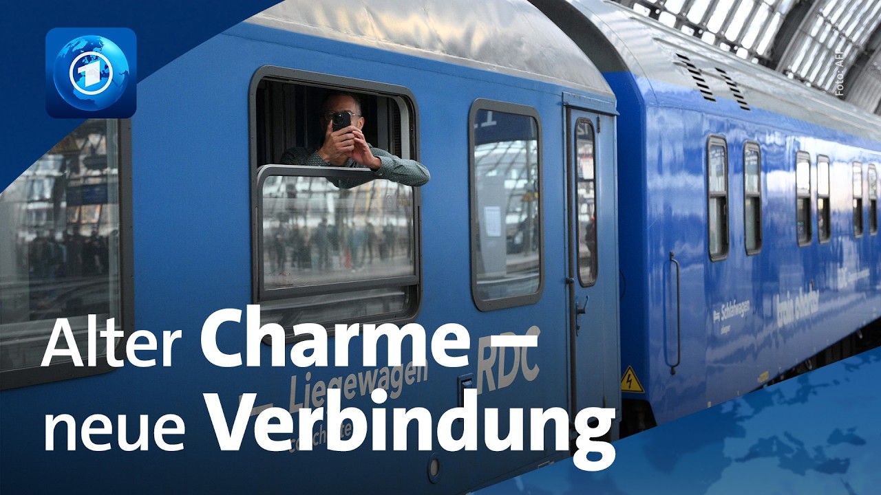 Mit der Bahn nachts von Paris nach Berlin