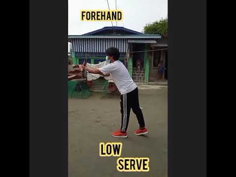 DIFFERENT TYPES OF SERVE IN BADMINTON 🏸