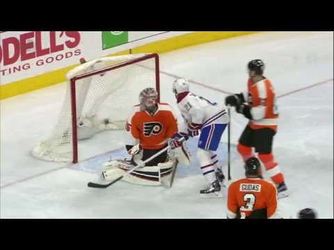 Jeff Petry 2-2 Goal - Canadiens @ Flyers - 2/2/2016 - HD
