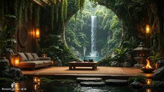 Zen Waterfall Ambience for Relaxation | Meditation Music for Remove Bad Energy & Inner Stillness