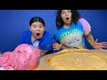 Who Can make the biggest slime Mary or Izzy?? BIGGEST SLIME IN 10 MINUTES WINS!